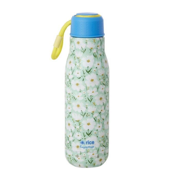 RICE – Drinkfles RVS Mint Summer Bloom