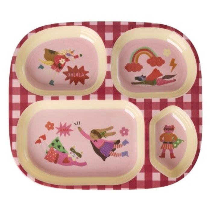 RICE – Kinderbord Hero Roze