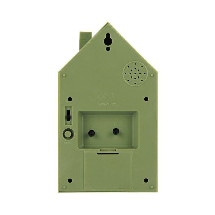 Karlsson - Wekker Modern Cuckoo Oro Luxury Green