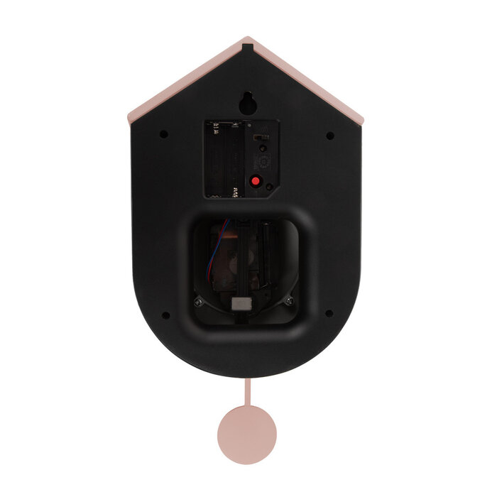 Karlsson - Koekoeksklok Modern Cuckoo Grato Tan Rose & Soft Pink