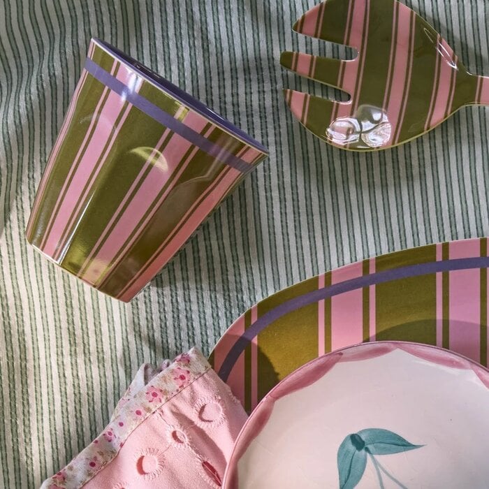 RICE Middelgroot beker - Stripe Delight - RICE