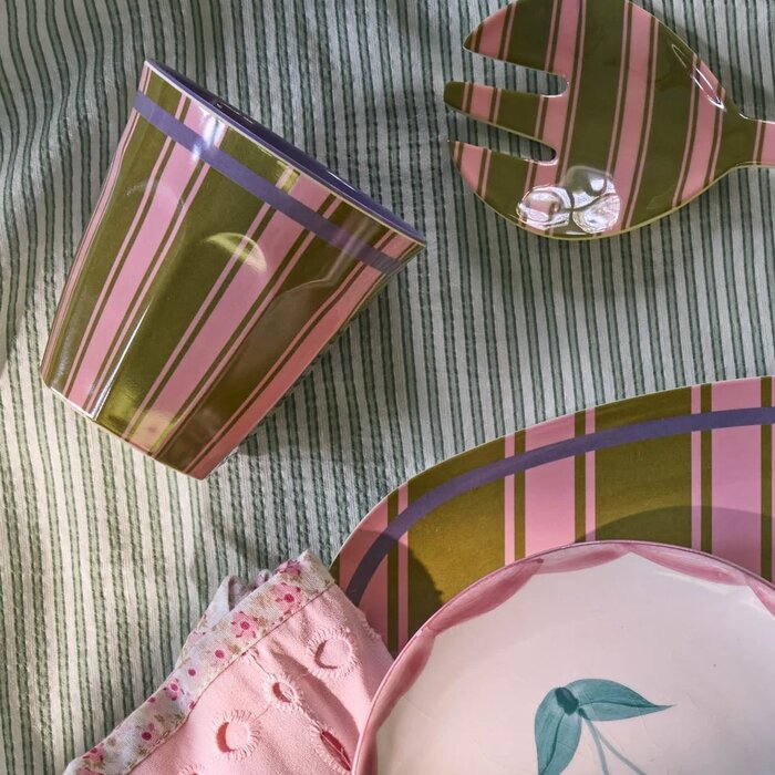 RICE -  Middelgroot beker - Stripe Delight