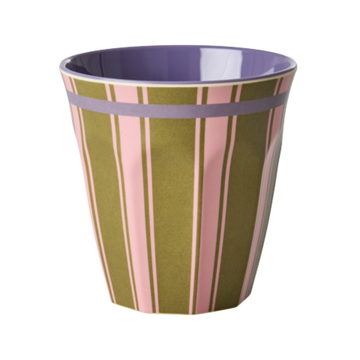 RICE -  Middelgroot beker - Stripe Delight