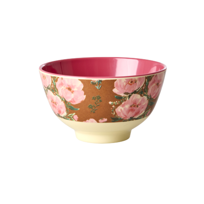 RICE - Kleine Kom - Floral Fiesta Rose