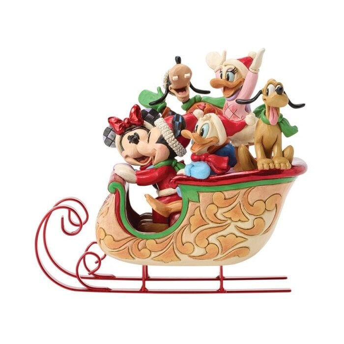 Disney Traditions - A Sleigh Full of Joy (Mickey & Friends Sled)