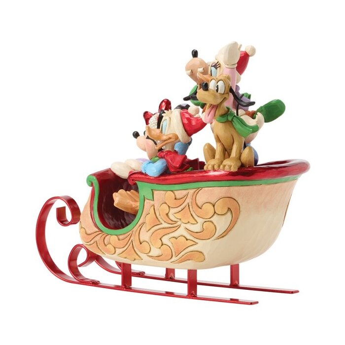 Disney Traditions - A Sleigh Full of Joy (Mickey & Friends Sled)