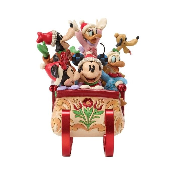 Disney Traditions - A Sleigh Full of Joy (Mickey & Friends Sled)