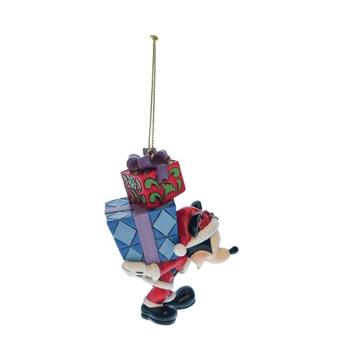 Disney Traditions - Mickey with Gifts Hanging Ornament