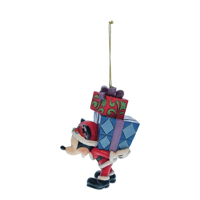 Disney Traditions - Mickey with Gifts Hanging Ornament