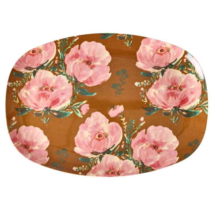 RICE Bord - Floral Fiesta Rose- RICE