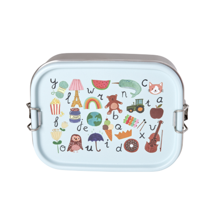 RICE - RVS Lunchbox - ABC Blue