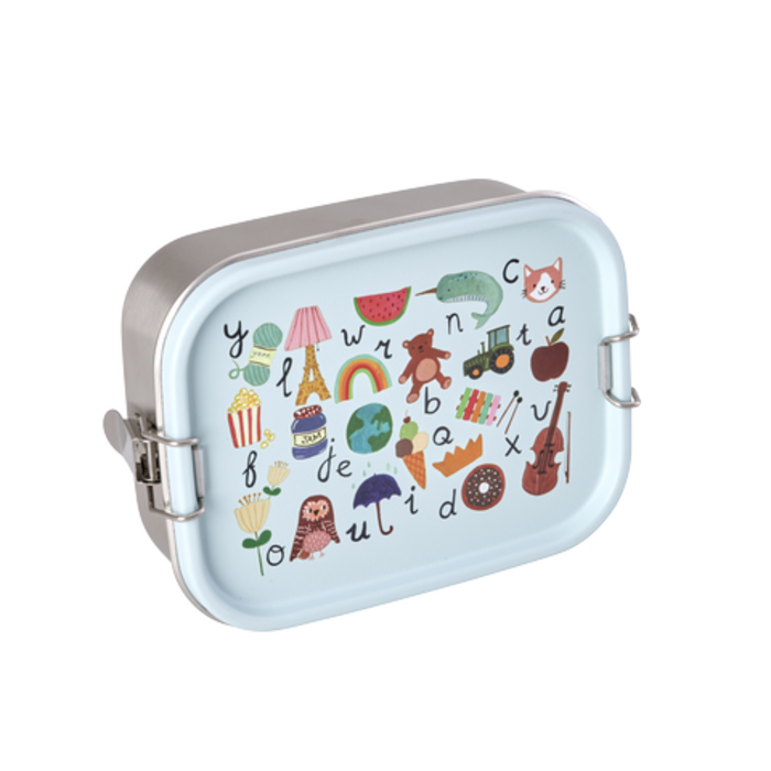 RICE - RVS Lunchbox - ABC Blue