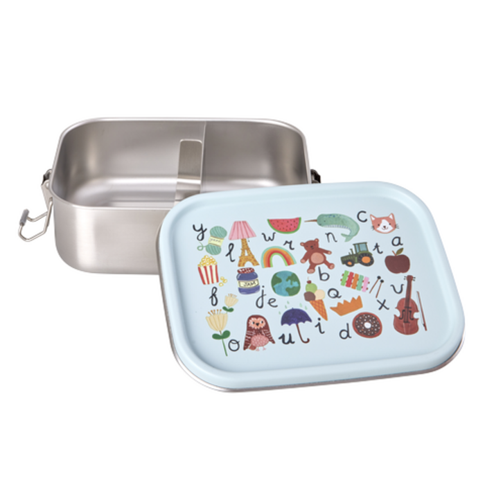 RICE - RVS Lunchbox - ABC Blue