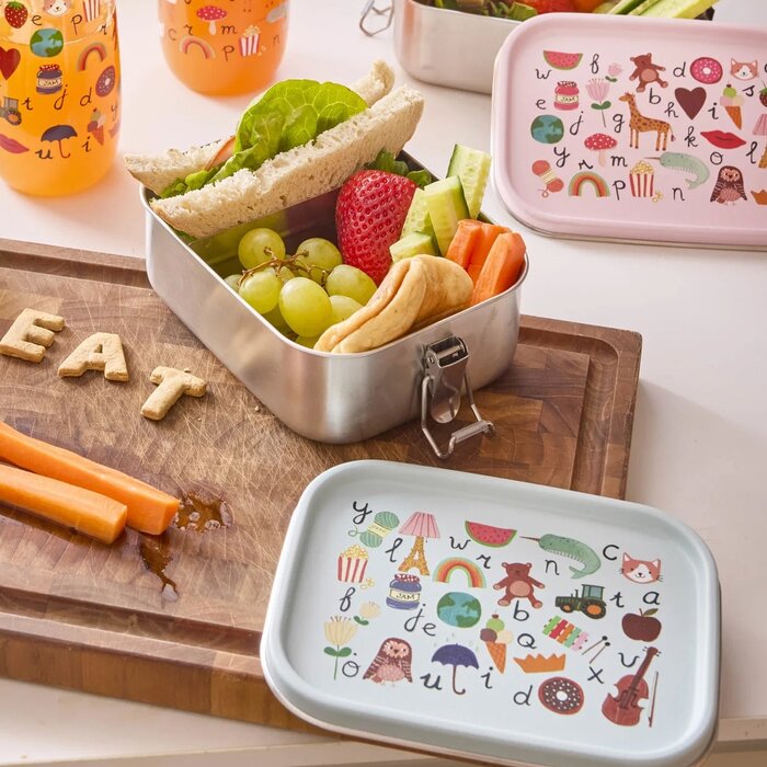 RICE - RVS Lunchbox - ABC Blue