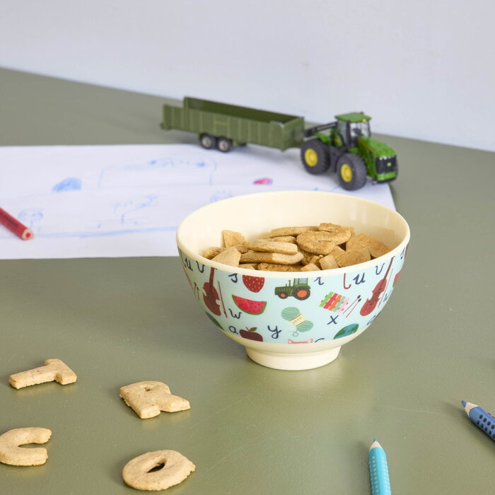 RICE - Kleine Kinderkom - ABC Blauw