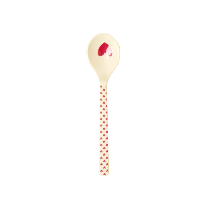 RICE - Theelepel - Favorite Hearts - Rood