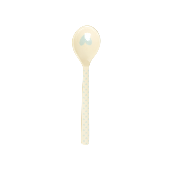 RICE - Theelepel - Favorite Hearts - Licht Blauw