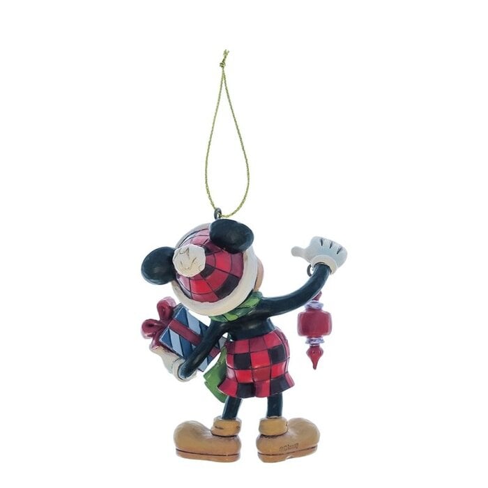 Disney Traditions - Mickey Holding Gifts Hanging Ornament