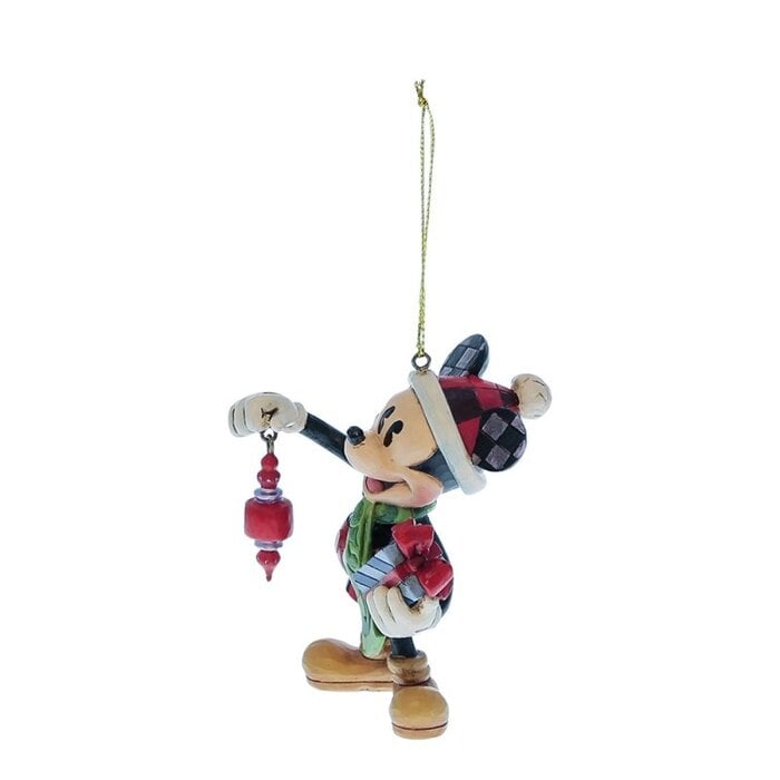 Disney Traditions - Mickey Holding Gifts Hanging Ornament