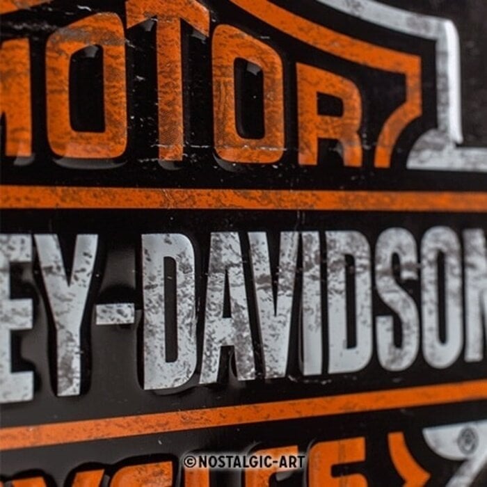 Nostalgic Art - Harley Davidson Parking Only Metalen Wandbord