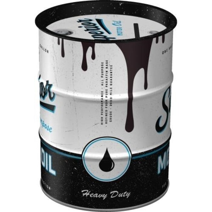 Nostalgic Art - BMW Olievat Spaarpot - Superior Motor Oil