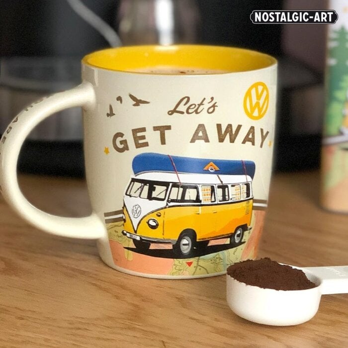 Nostalgic Art Volkswagen Mok - VW Bulli Let’s Get Away – Nostalgic Art