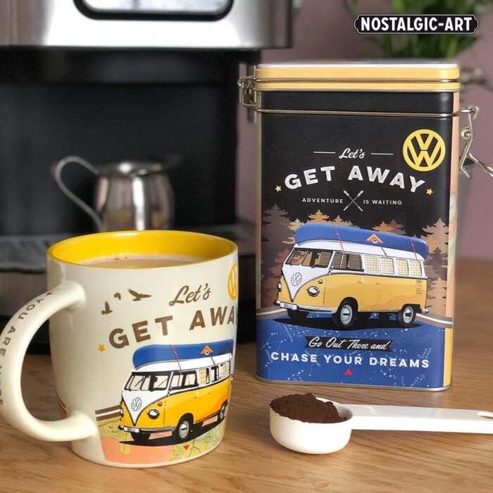 Nostalgic Art - Volkswagen Mok - VW Bulli Let’s Get Away