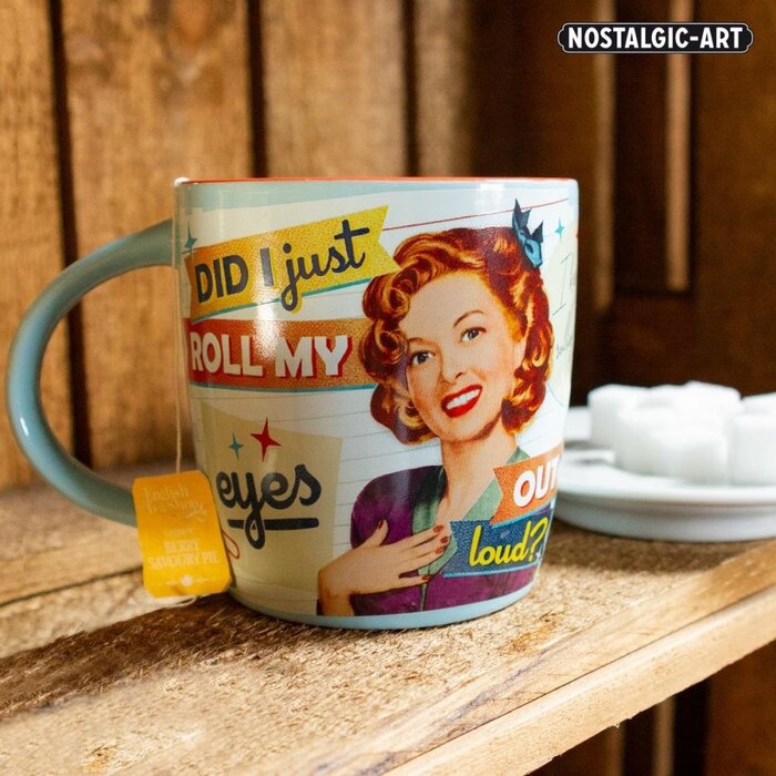 Nostalgic Art – Did I Just Roll My Eyes Out Loud Mok