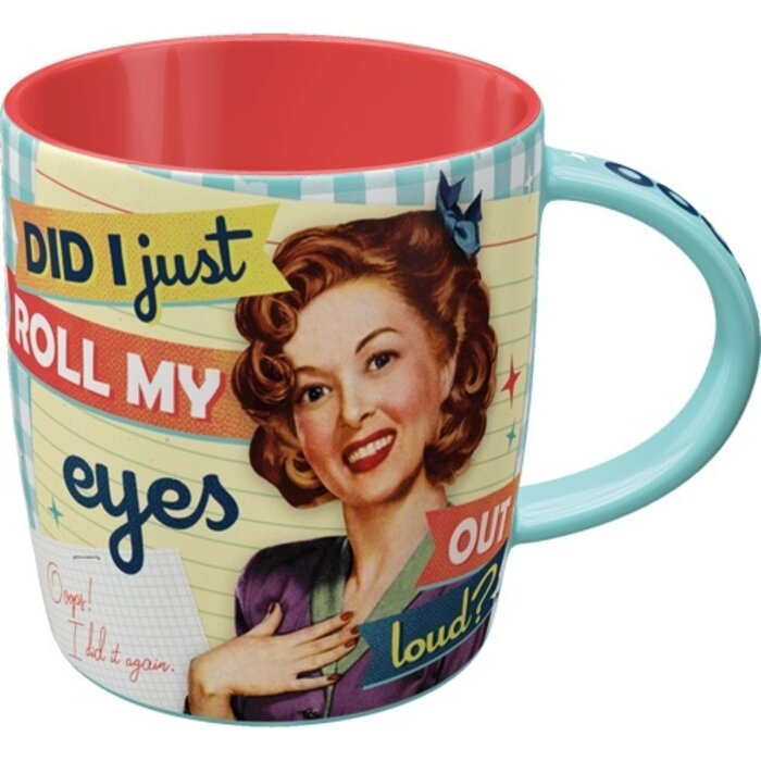 Nostalgic Art – Did I Just Roll My Eyes Out Loud Mok