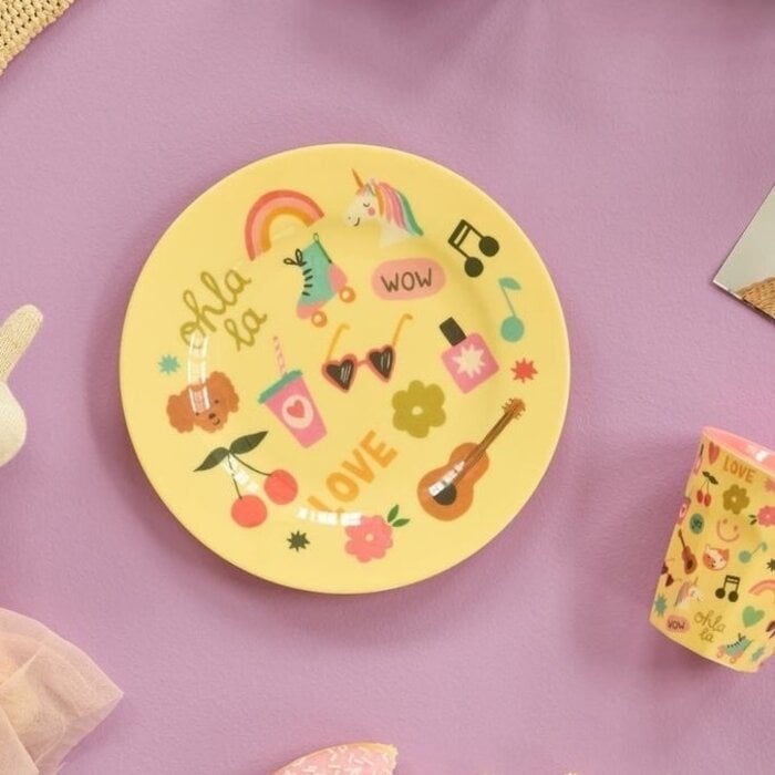 RICE Kinderbord - Unicorn Love - RICE
