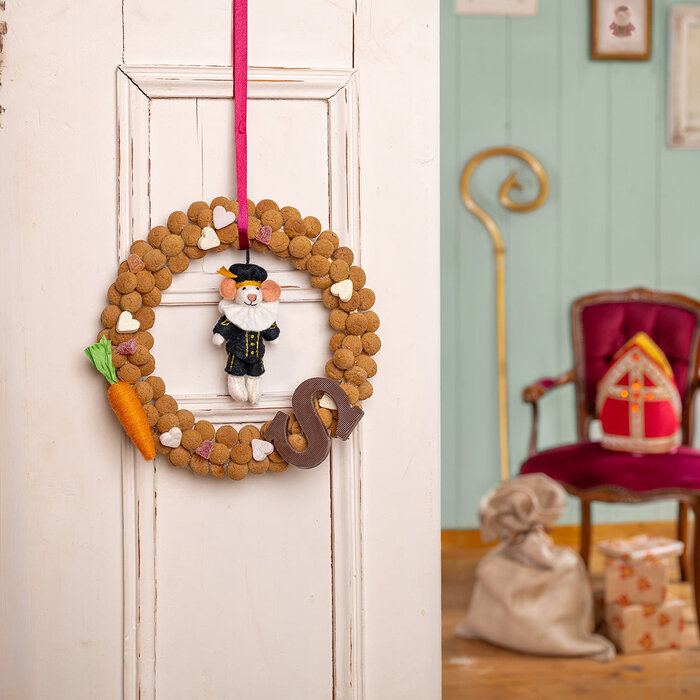 Sjaal met Verhaal – Hanger Muis Hoofdpiet