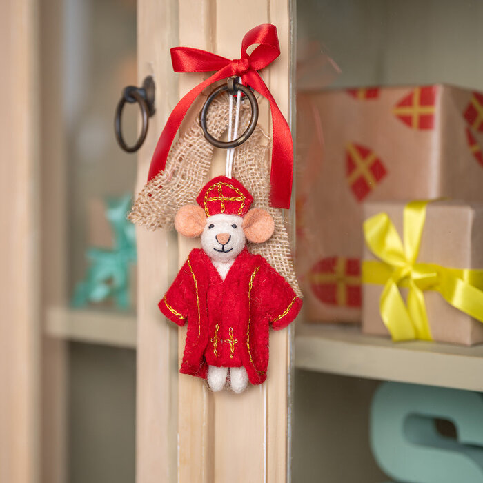 Sjaal met Verhaal – Hanger Muis Sintermuis