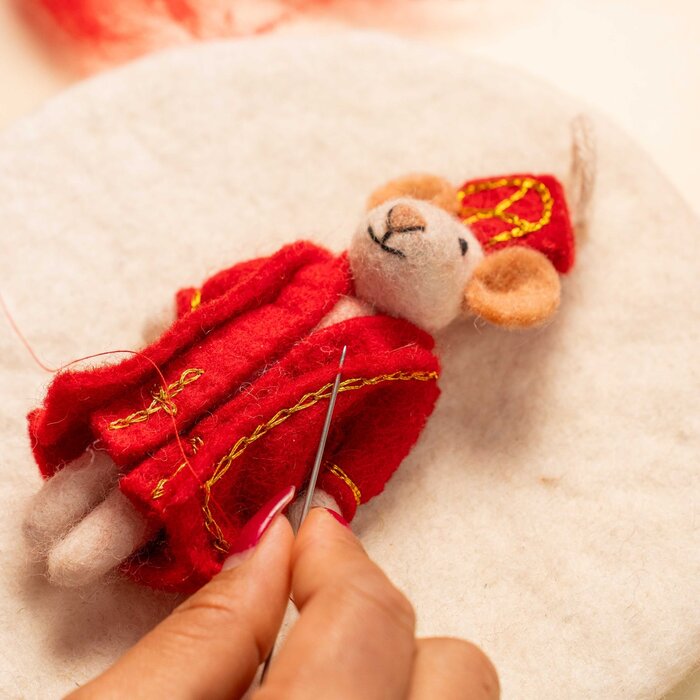Sjaal met Verhaal – Hanger Muis Sintermuis