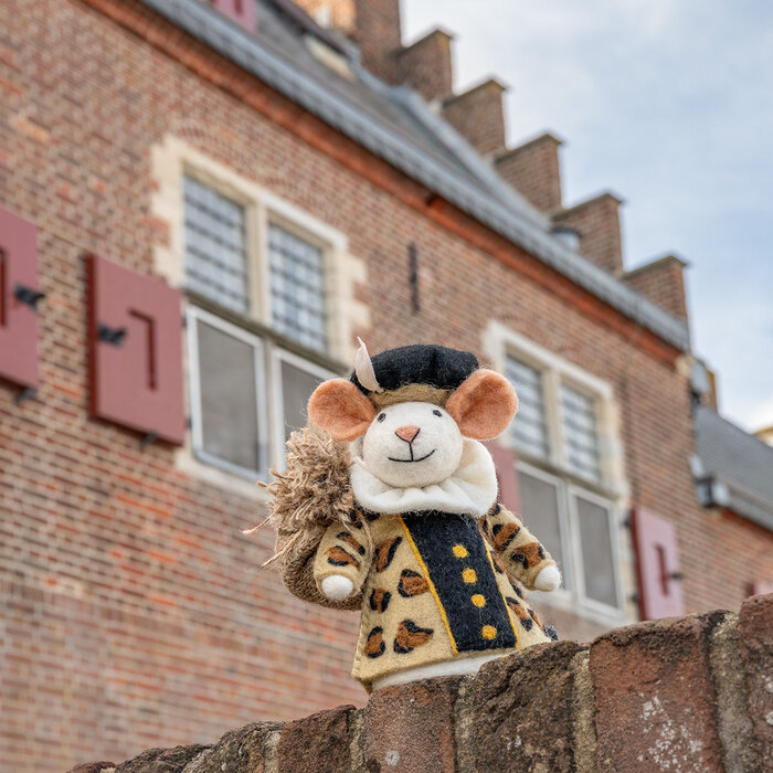 Sjaal met Verhaal – Decoratie Muis Panterpiet