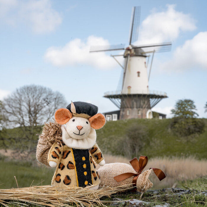 Sjaal met Verhaal – Decoratie Muis Panterpiet