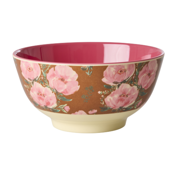RICE - Medium Kom - Floral Fiesta Rose