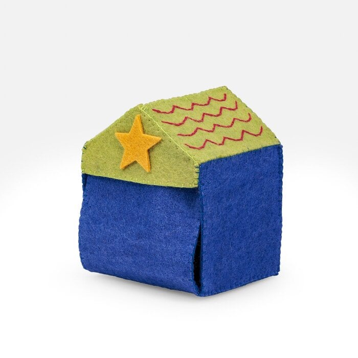 Sjaal met Verhaal – Kerststal Multicolor