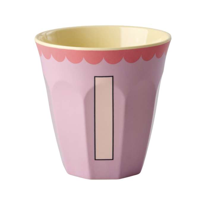 RICE - Medium Alphabet Cup I Vintage Lavender