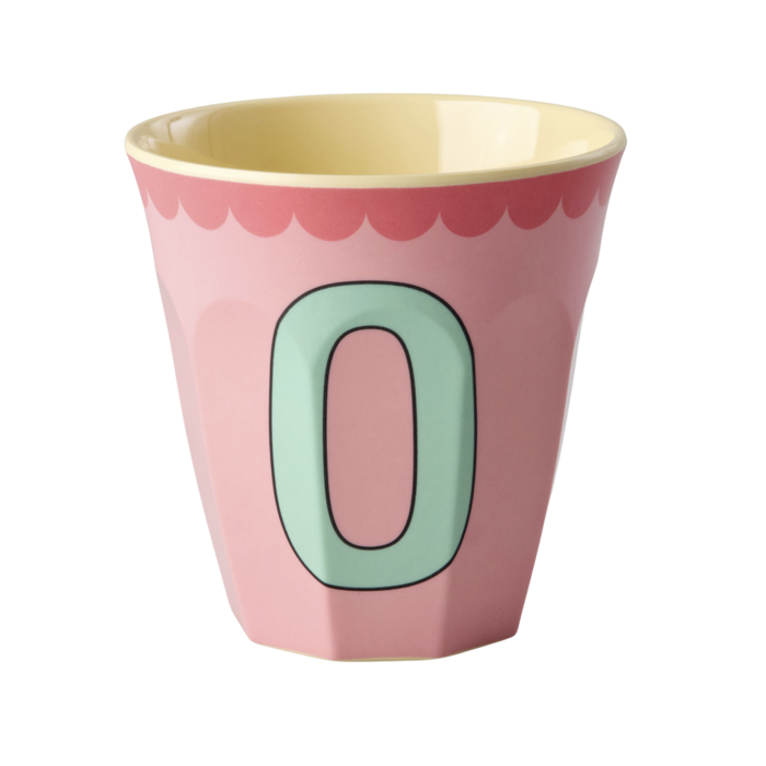 RICE - O - Middelgroot Beker -  Vintage Pink
