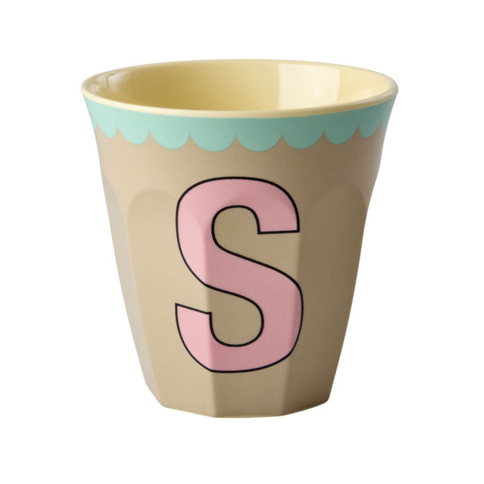 RICE - S - Middelgroot Beker - Vintage Beige