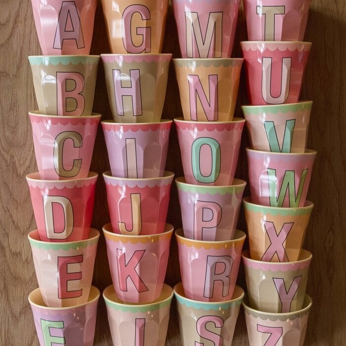 RICE - V - Middelgroot Beker - Vintage Soft Pink