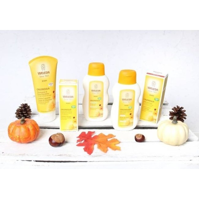 Weleda Calendula - Verzorgende Baby Olie - 200 ml - Parfumvrij