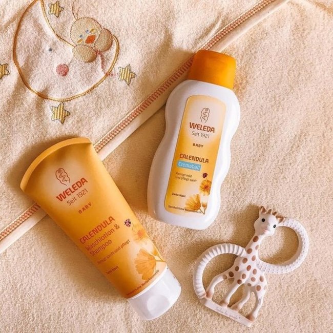 Weleda Calendula - Weltrustenbad - 200 ml - Brengt tot rust en verzorgt