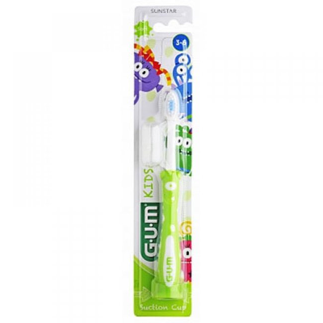 Sunstar Gum Kids - 3-6 jaar tandenborstel - Groen