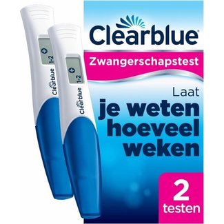 Clearblue Clearblue Zwangerschapstest - 2 stuks - met Wekenindicator
