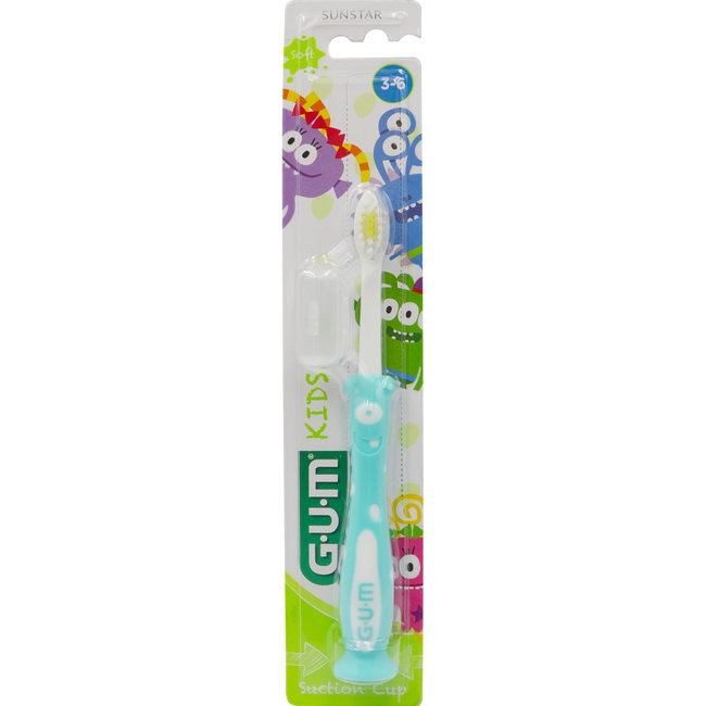 Sunstar Gum Kids - 3-6 jaar tandenborstel - Blauw