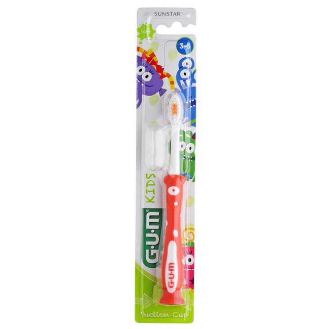Sunstar Gum Kids - 2-6 jaar tandenborstel - Rood