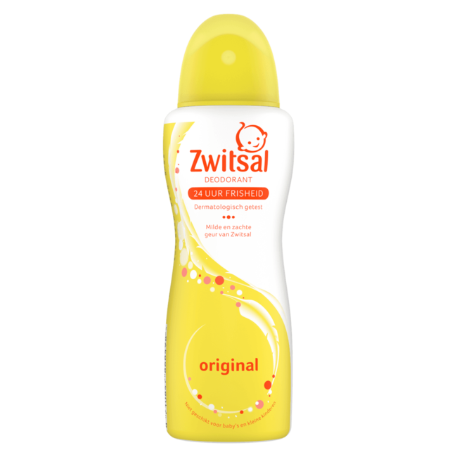 Zwitsal - Deodorant Spray - Orgineel - 6 x 100 ml - Voordeelverpakking