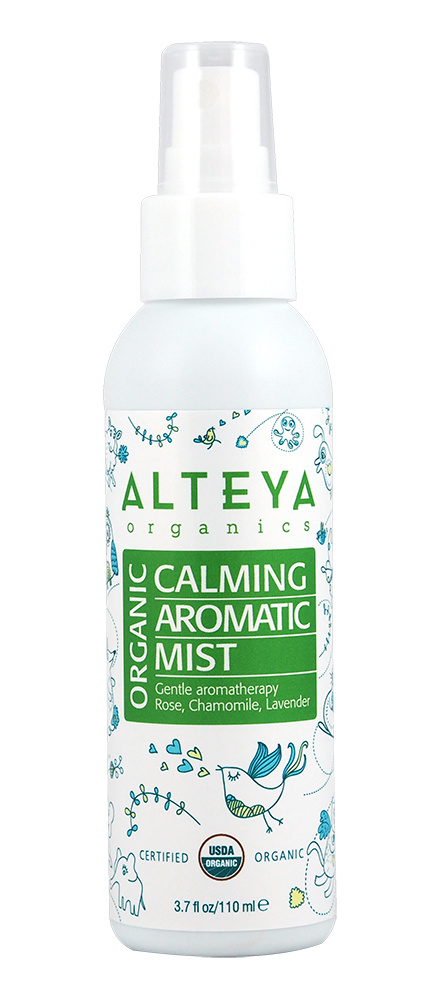 Alteya Organics - Kalmerende Aromatische Spray - 110ml - Biologisch & Mild - Sprayflesje