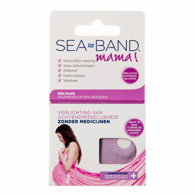 Sea Band Mama - Polsbandjes - 2 stuks - Natuurlijke werking